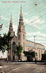 Canada Ottawa French Roman Catholic Cathedral 1907