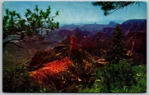 Vtg Arizona AZ Point Imperial Grand Canyon National Park Scenic View Postcard