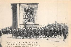 BF40228 les marins americains triomphe defile de la victorie Military militaria