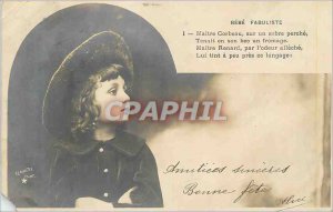 Old Postcard Bonne Fete FRIENDESHIPS Regards Bebe Fabulist