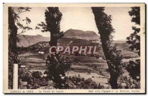 Old Postcard Gorges Cere lead Cantal