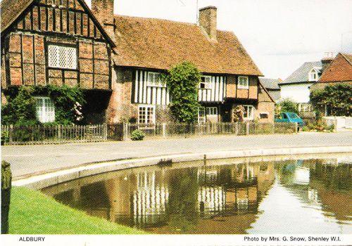 Aldbury Hertfordshire Womens Institute Postcard