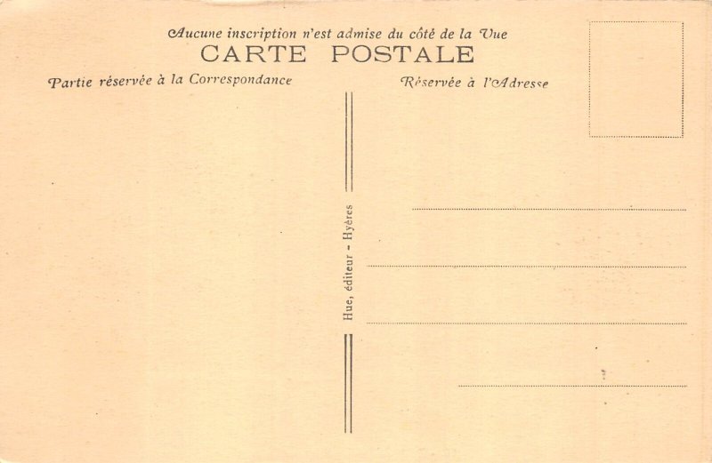 A658 France Hyeres Mont des Oiseaux vintage postcard