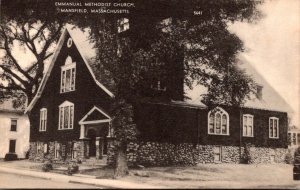 Massachusetts Mansfield Emmanual Methodist Church