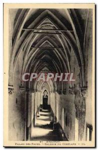 Old Postcard Avignon Palace of the Popes Gallery Conclave
