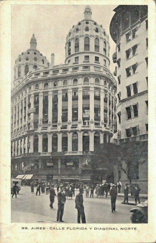 Argentina Buenos Aires Calle Florida y Diagonal Norte 06.92