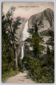 Yosemite Falls Yosemite CA California Postcard E40