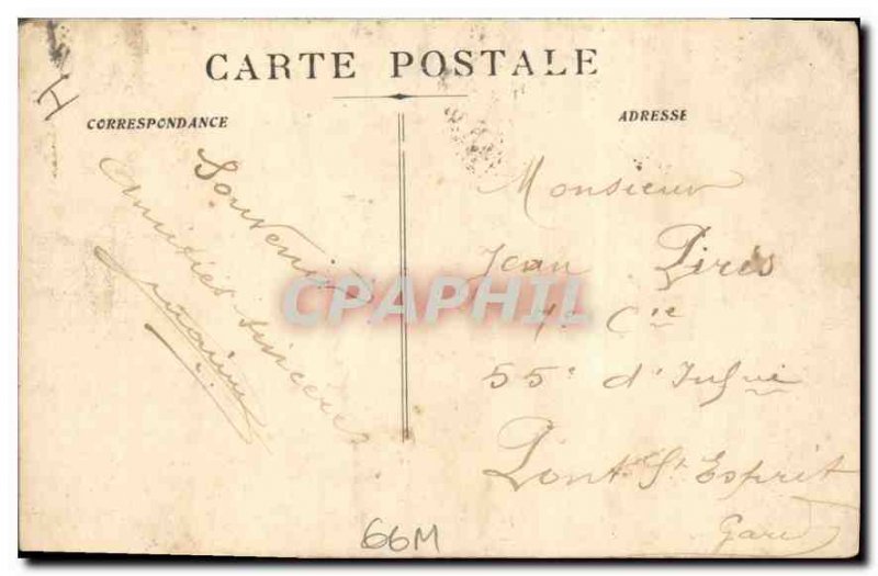 Postcard Old Nimes The Courthouse