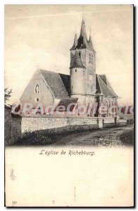 Postcard Old Church Richebourg Richebourg