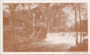 The Silvermine Tavern Norwalk CT c1967 4 Cent Abraham Lincoln Stamp Postcard H15