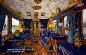 England - The London N.W. Railway Co. - Queen Victoria's Day Saloon - c1908