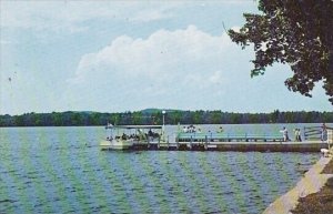 Passengers Going Aboard The Canobie Queen On Beautiful Canobie Lake Salem New...