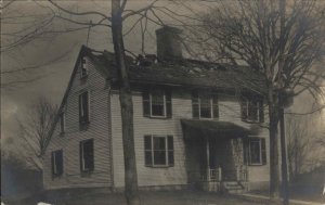 Home House Salem Written on Back Massachusetts? Real Photo Postcard