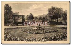 Old Postcard M Gladbach Party Im Volksgarten