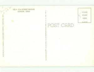 Unused Pre-1980 BRIDGE SCENE Lorain Ohio OH HQ9035