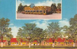 ritz court caf walnut ridge  arkansas L4373 antique postcard