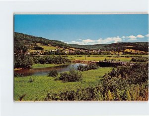 Postcard Margaree Valley, Cape Breton, Canada