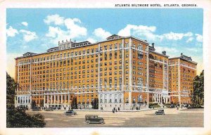 Biltmore Hotel Atlanta Georgia 1920s postcard 