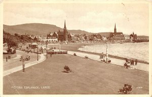 Lot371 UK  victoria esplanade largs 2  real photo Firth  Clyde in North Ayrshire