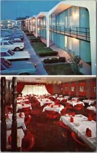 Quality Motel - Northwest, Lexington, Kentucky - posted 1971 - cars