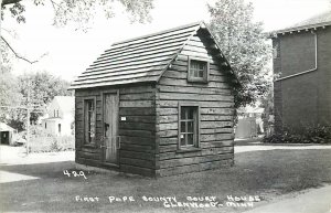 Glenwood, Minnesota, First Pope County Court House, Exterior, RPPC, No. 429