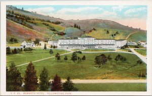 Mammoth Hotel Yellowstone Park YP 63 Unused Bloom Bros Postcard H21