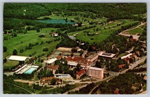 Grossinger’s, Catskills New York, Vintage 1980 Chrome Aerial View Postcard