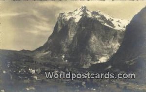 Grindelwald und Wetterhorn Swizerland Unused 