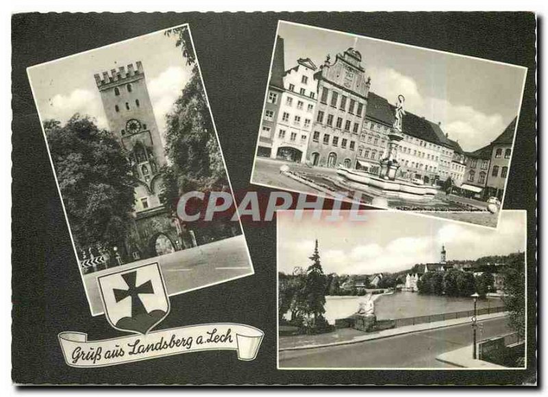 Modern Postcard Gruss aus Landsberg Lech
