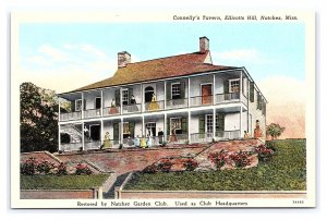 Connelly's Tavern Ellicotts Hill Natchez Miss. Mississippi Postcard