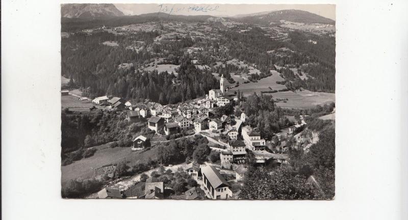 BF33285 tiefencastel an der julier route mon und  switzerland   front/back image