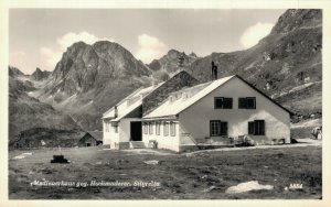 Austria Madlenerhaus Hochmaderer Silvretta Vintage RPPC 03.53