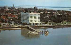 Charleston South Carolina 1960s Postcard Gray Line Water Tours to Fort Sumpter
