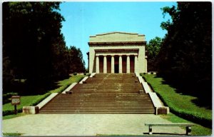 Postcard - Lincoln Memorial, Abraham Lincoln Nat'l Birthplace Historic Site, KY