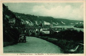 CPA Env. de ROUEN - La BOUILLE - Vue prise de la cote de la BOUILLE (105441)