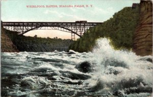 Postcard NY Niagara Falls - Whirlpool Rapids