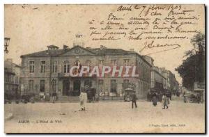 Old Postcard Auch I & # 39Hotel Town