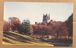 VINTAGE 1960 USED POSTCARD - STATE UNIVERSITY GENERAL HOSPITAL, IOWA CITY, IOWA