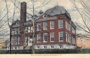 North St School Building - Waynesboro, Pennsylvania PA Postcard