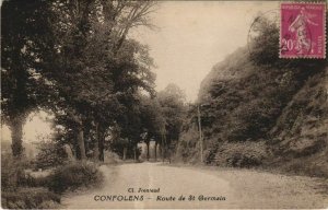 CPA Confolens Route de Saint Germains FRANCE (1074229)