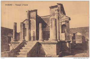 POMPEI, Templo d'Iside, Campania, Italy, 00-10s