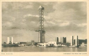 Chicago Century of Progress Northerly Isle From the Lagoon B&W Postcard Unused