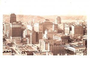 Birds Eye View - Seattle, Washington WA Postcard