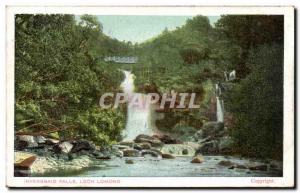 Postcard Old Inversnaid Falls Loch Lomond