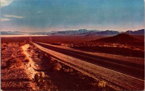 Hwy Desert Southwest SW Mountains Postcard UNP VTG Mike Roberts Unused Vintage