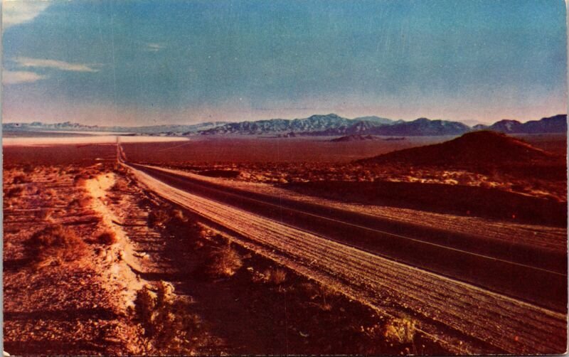 Hwy Desert Southwest SW Mountains Postcard UNP VTG Mike Roberts Unused Vintage