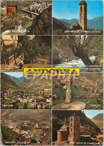 Postcard Modern Valls d'Andorra
