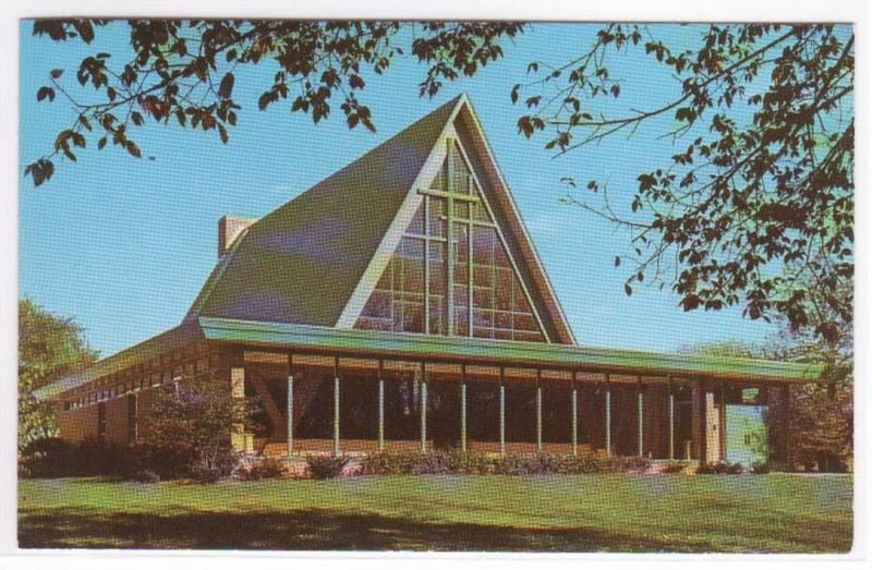 Bashford Methodist Church Madison Wisconsin 1960s postcard