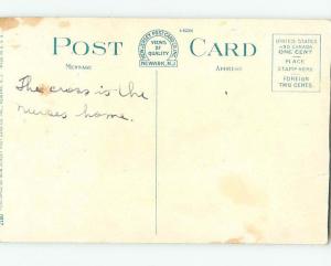Bent Corner W-Border HOSPITAL SCENE Paterson New Jersey NJ hs0486