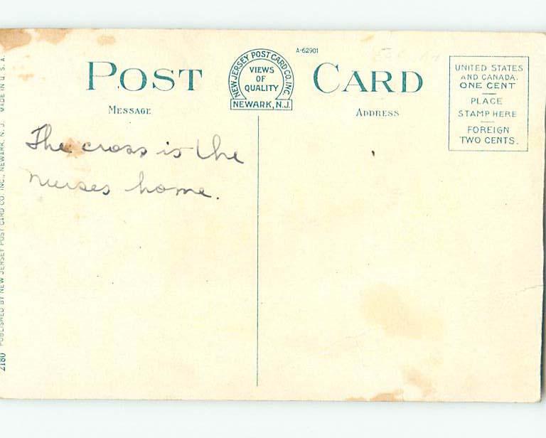 Bent Corner W-Border HOSPITAL SCENE Paterson New Jersey NJ hs0486
